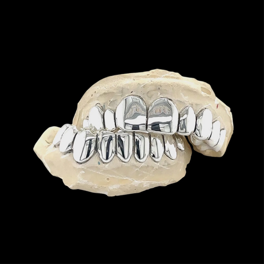 Solid Silver Grillz