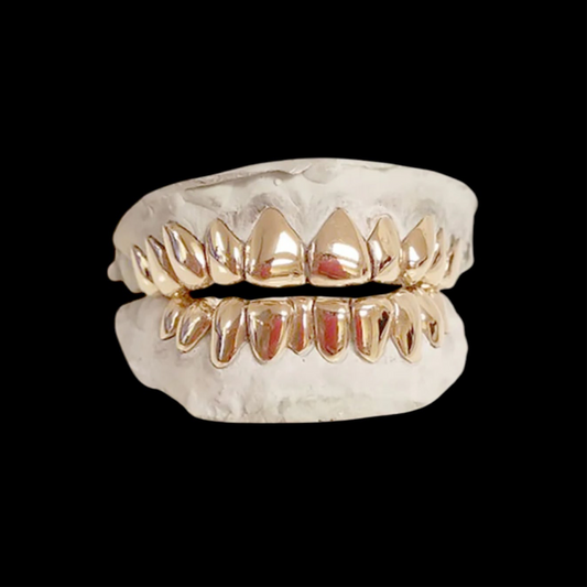Solid Gold Grillz